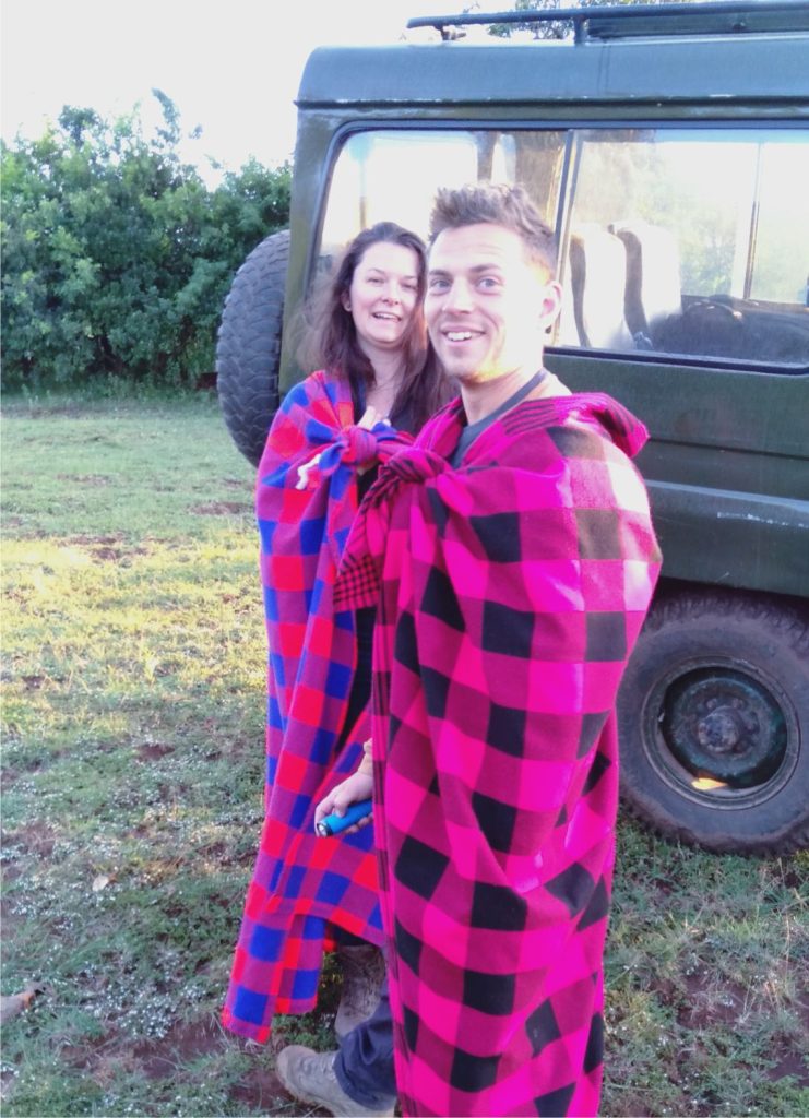 Tourists going to Masai Mara National Park